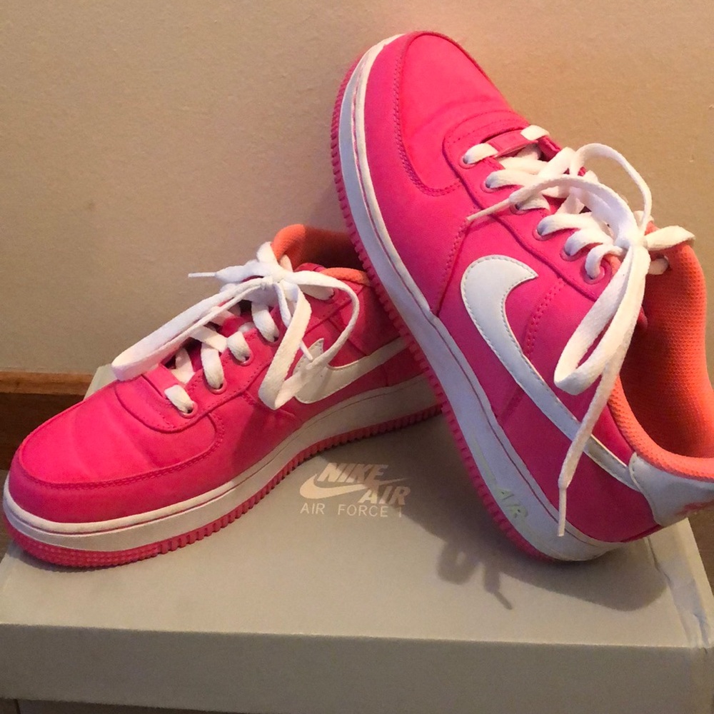 Pink Air Force Ones